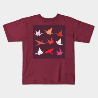 Origami: Paper Cranes Kids T-Shirt